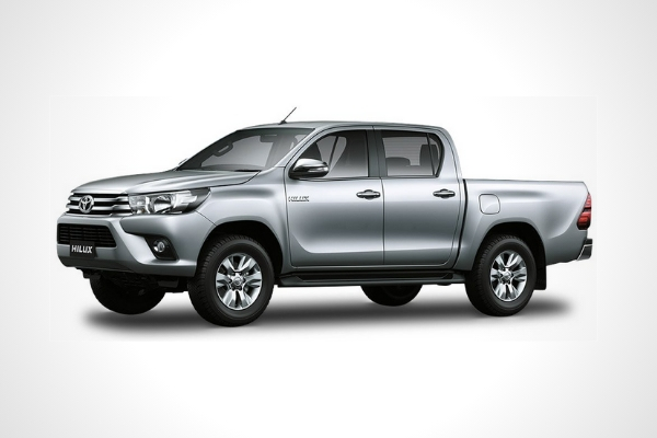 Toyota Hilux 2.4 E 4x4 MT With ₱20,250 Low monthly
