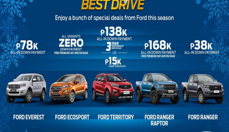 Ford Everest  2.0L Sport 4x2 AT With ₱78,000 All-in Down payment