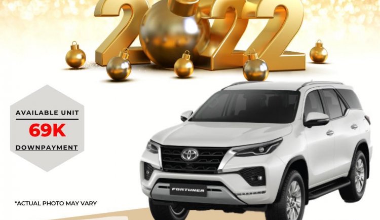 Toyota Fortuner 4X2 G DSL AT With ₱69,000 All-in Down payment