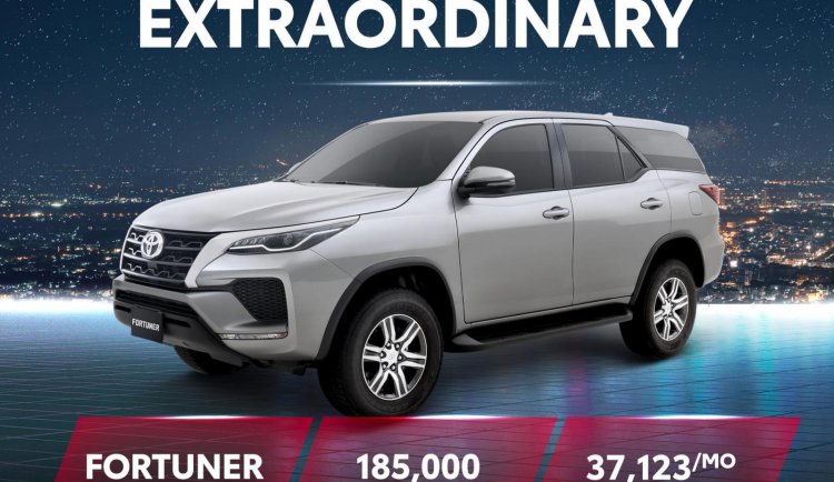 Toyota Fortuner 2.4L 4X2 G DSL AT With ₱185,000 All-in Down payment