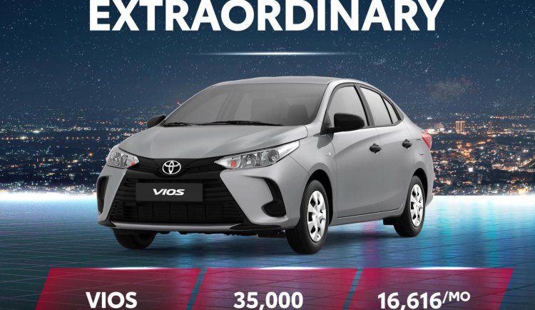 Toyota Vios 1.3 XE AT With ₱35,000 All-in Down payment