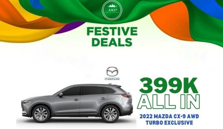 Mazda CX-9 AWD Turbo Exclusive With ₱399,000 All-in Down payment