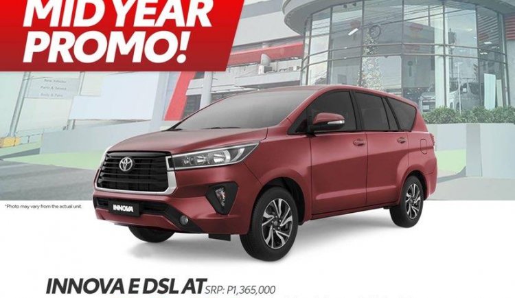 Toyota Innova  E DSL AT With ₱36,000 All-in Down payment