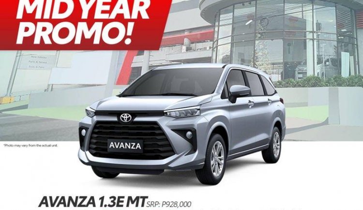 Toyota Avanza 1.3 E MT With ₱130,000 All-in Down payment