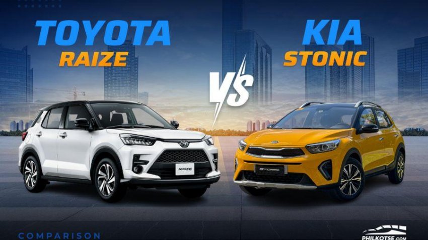 2022 Toyota Raize vs Kia Stonic Comparison: Spec Sheet Battle