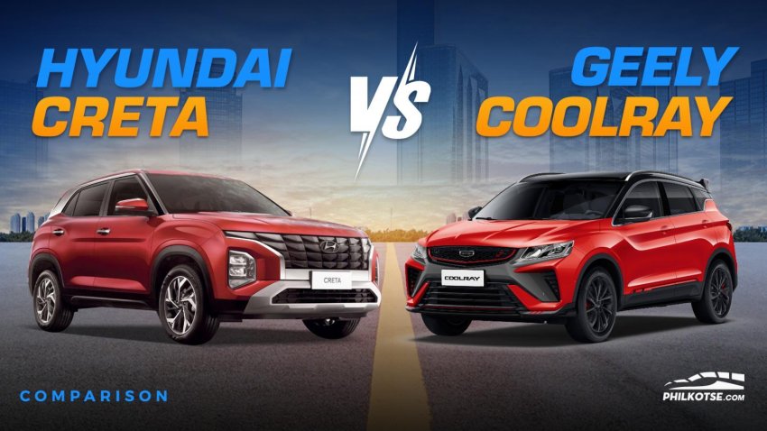2023 Hyundai Creta vs Geely Coolray Comparo: Spec Sheet Battle