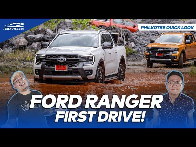 2023 Ford Ranger First Drive (We Flew to Thailand!) - Philkotse Quick Look