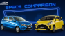2020 Toyota Wigo vs Suzuki Celerio Comparison: Spec Sheet Battle