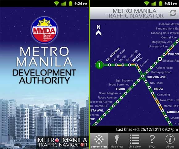 MMDA is the first Philippine government agency’s mobile app Metro Manila Development Authority