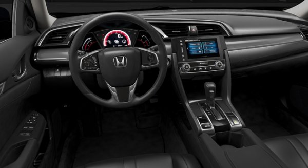 Civic RS Civic RS driving space, steering wheel