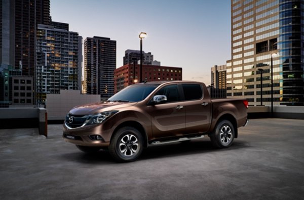 The updated BT-50 pickup truck. The updated BT-50 pickup truck.