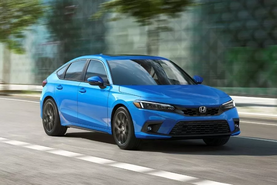 The all-new 2022 Honda Civic Hatchback