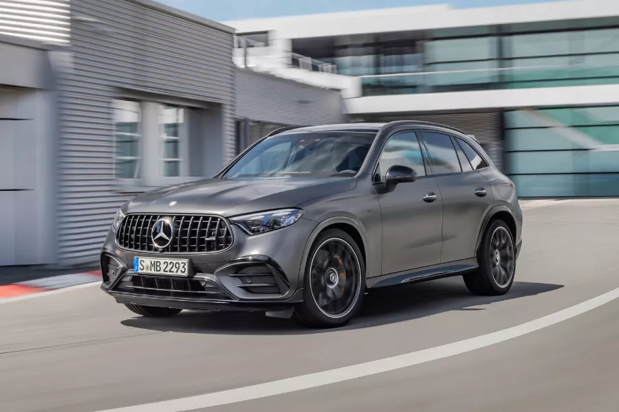 A picture of  the GLC 63 S E Performance