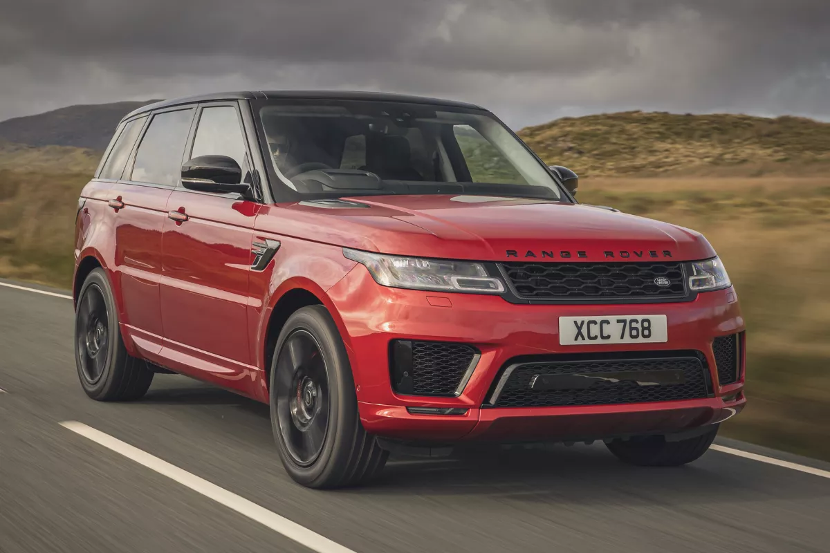 Range Rover Sport front profile shot