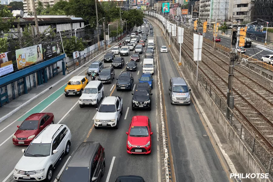EDSA bus lane