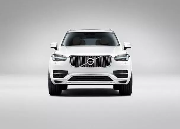 Front view of the Volvo XC90