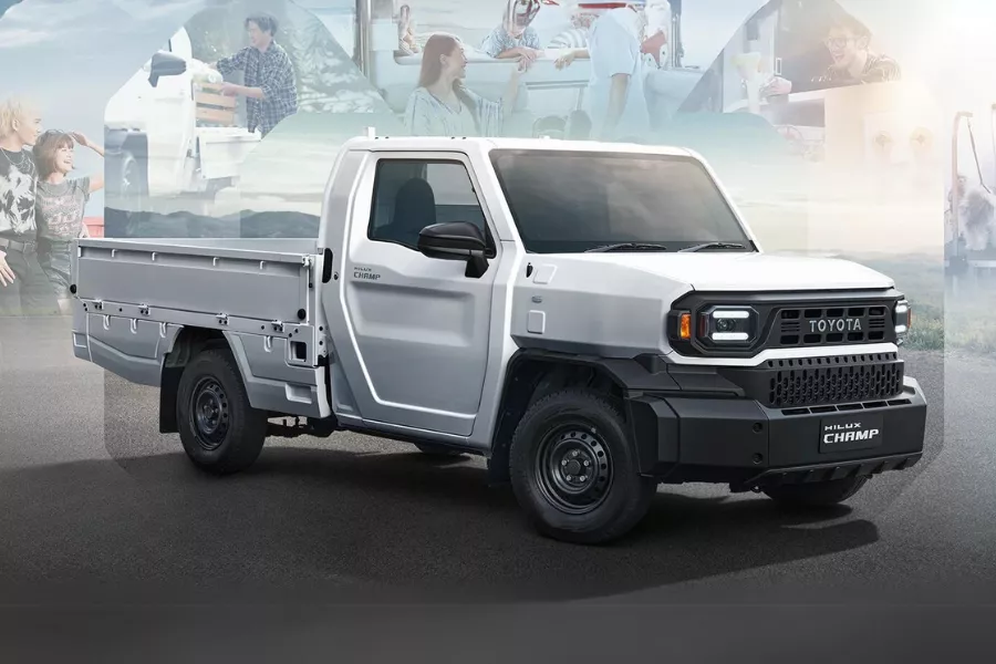 Hopefully, the Philippine market will get a 4x4 version. Fingers crossed. A picture of the 2024 Toyota Hilux Champ