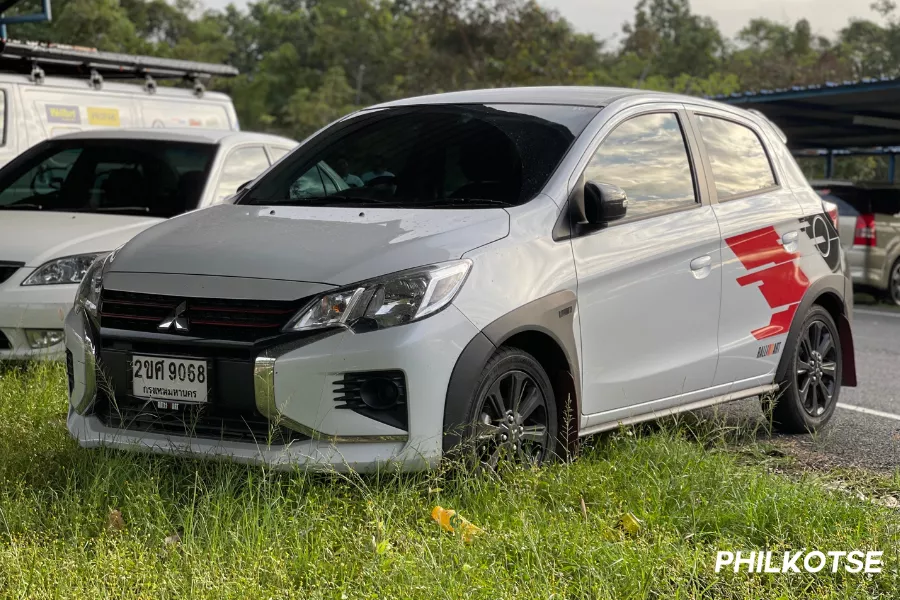 Facelifted Mitsubishi Mirage Hatchback Ralliart Edition