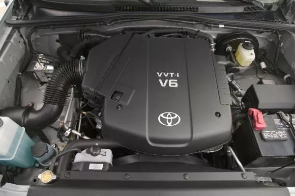 Toyota Tacoma's engine bay