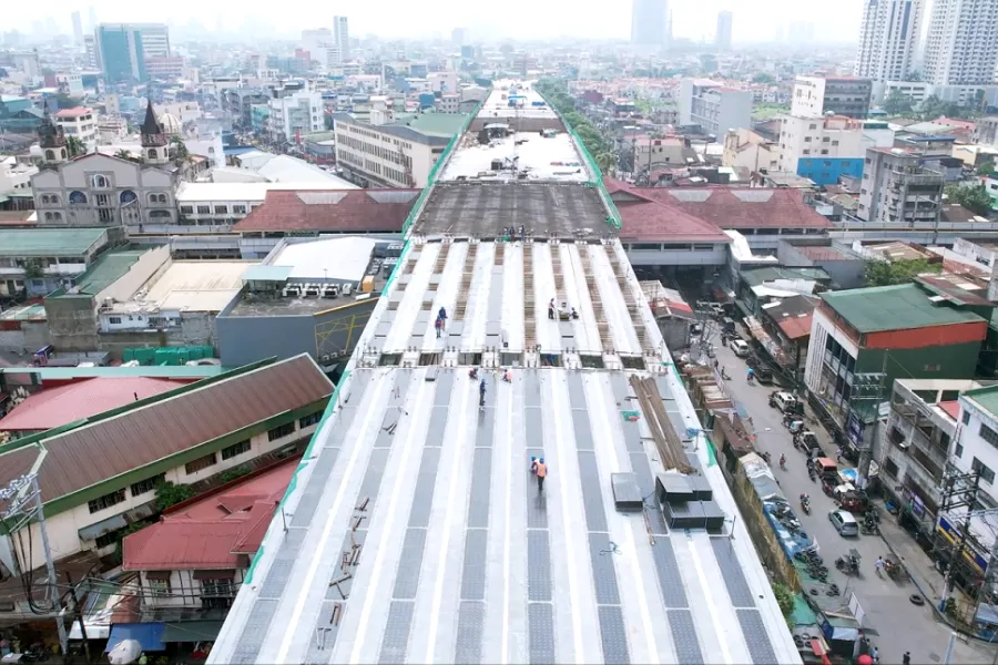 A picture of the NLEX Connector under construction