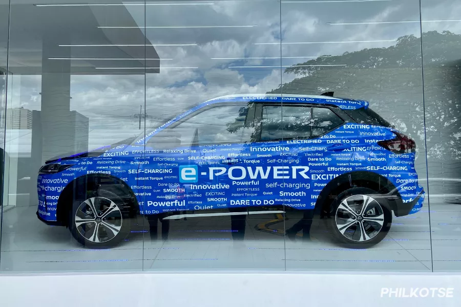 Nissan e-Power display