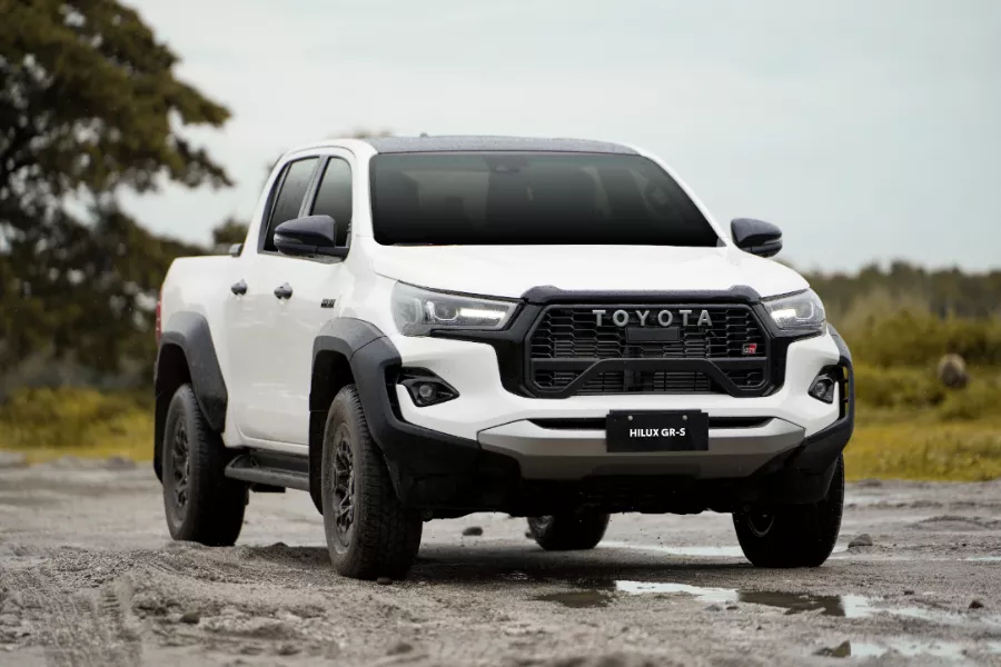 The upcoming 2024 Toyota Hilux GR Sport