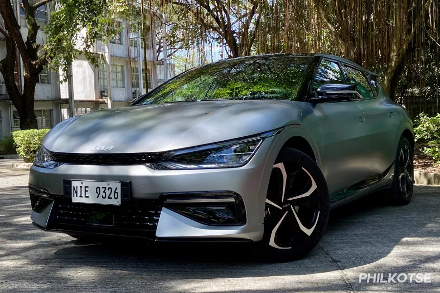 Kia EV6 front quarter shot