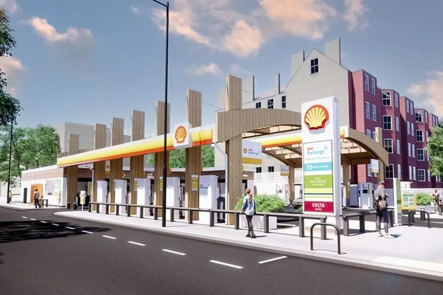 Shell EV hub