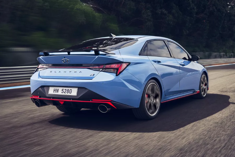 Hyundai Elantra N rear