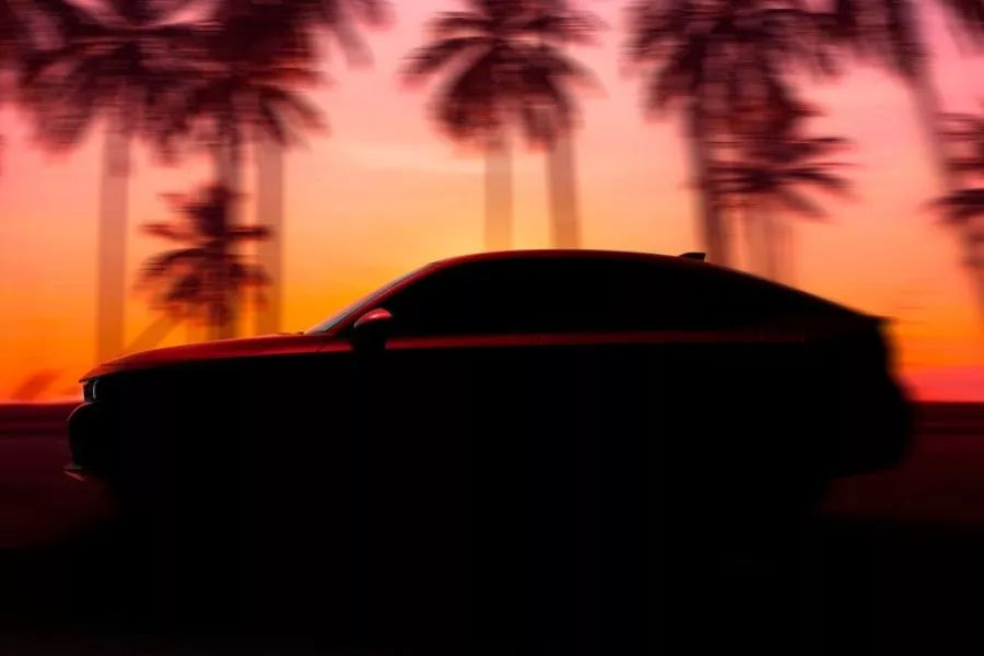 2022 Honda Civic Hatchback teaser