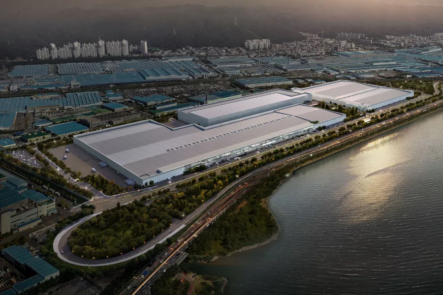 The upcoming EV-dedicated Hyundai factory in Ulsan, South Korea will be massive