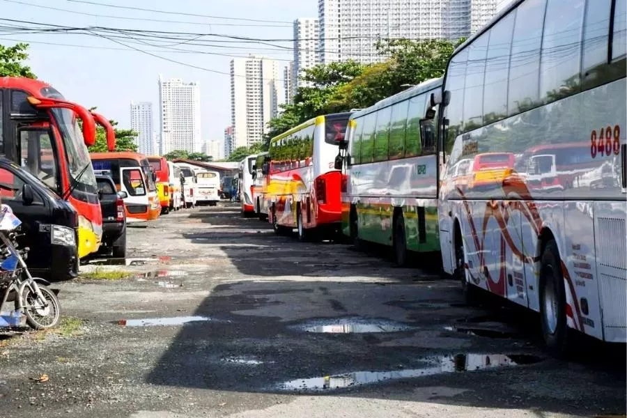 MMDA colorum PUVs impounding area