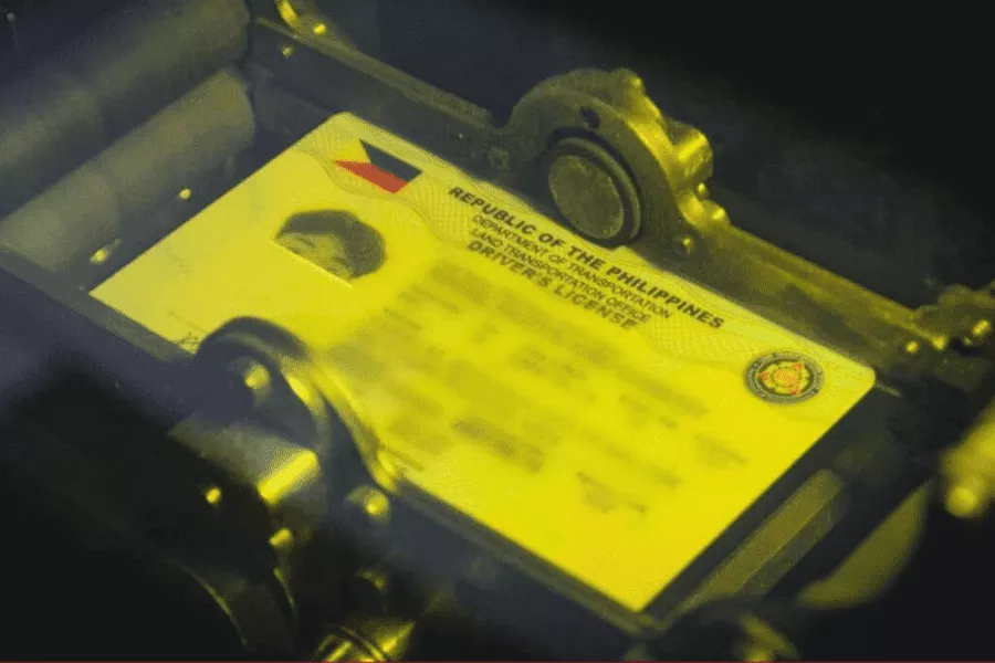 LTO driver's license