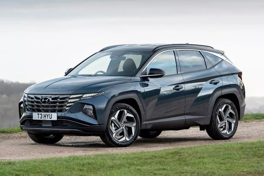 2021 Hyundai Tucson front shot