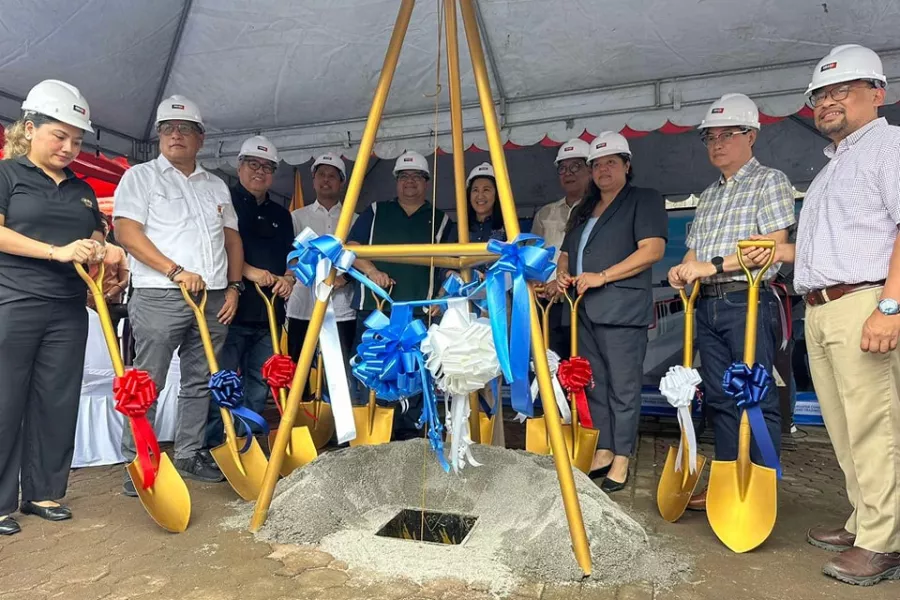 MRT-7 elevated turnback guideway groundbreaking ceremony