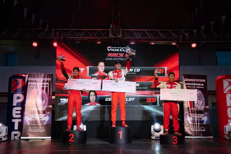 The winners for the Circuit Championship Super Sporting Class