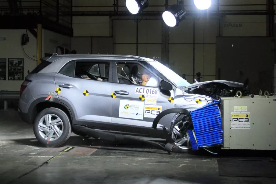 2023 Hyundai Creta ASEAN NCAP crash test