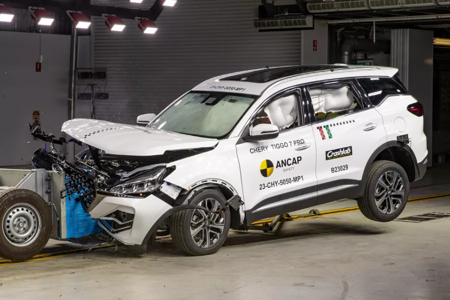 Chery Tiggo 7 Pro crash test