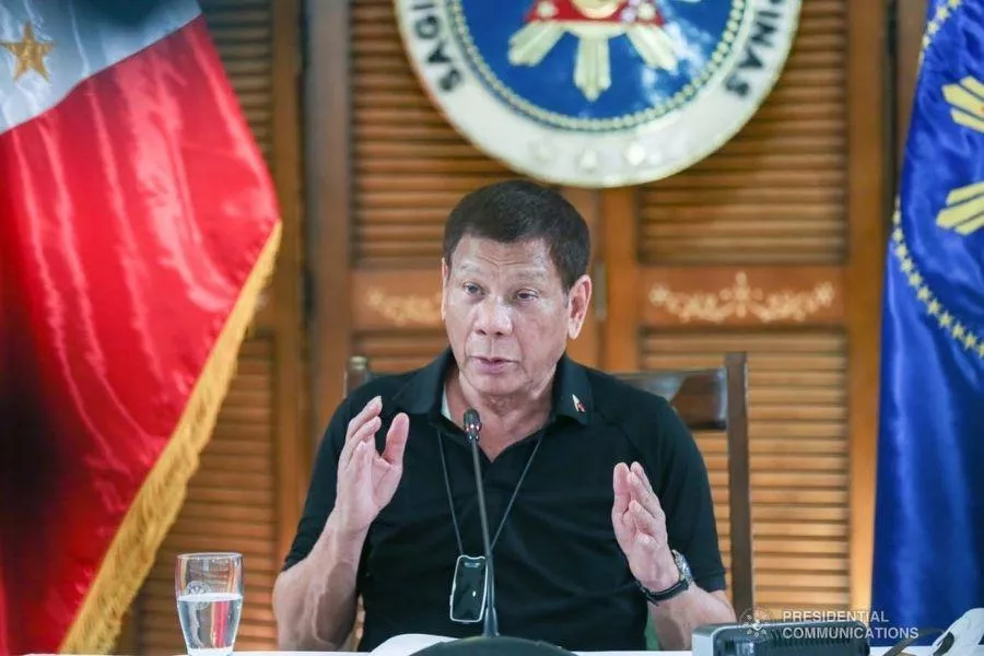 President Rodrigo Duterte profile shot