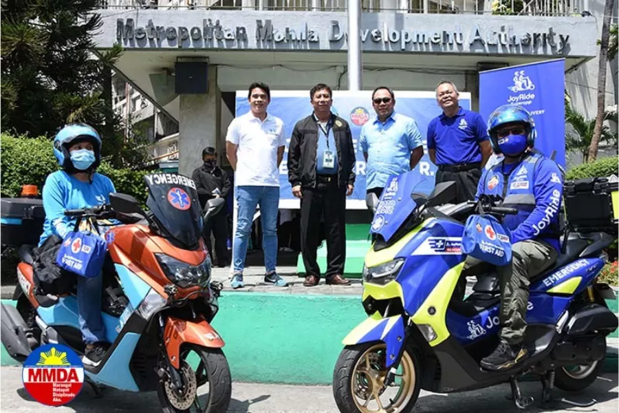 Angkas, Joyride PH to be part of MMDA emergency response team