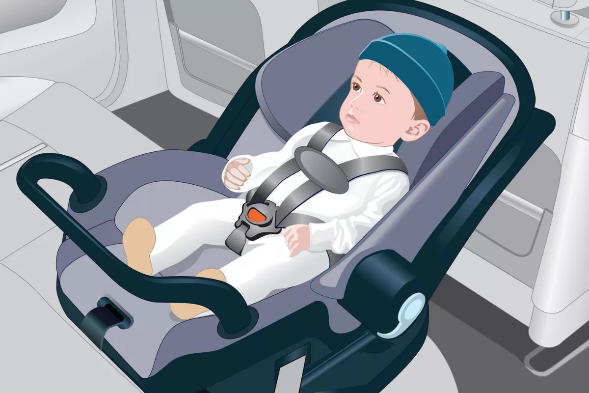 Child Safety in Motor Vehicles Act rear-facing child car seat