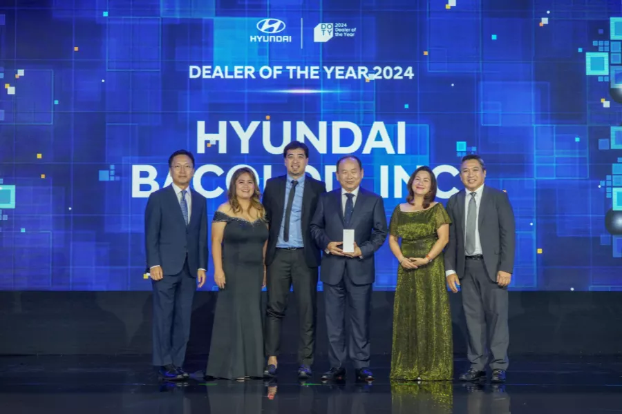 Hyundai Bacolod is the 2024 HMPH Dealer of the Year