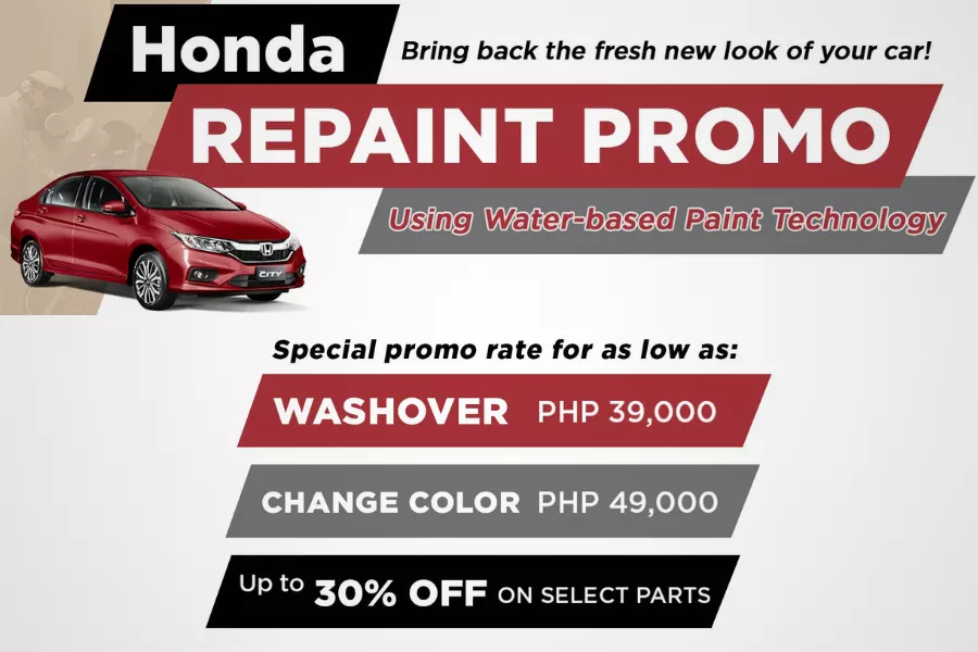 A picture of the Honda PH 2023 washover promo poster. 