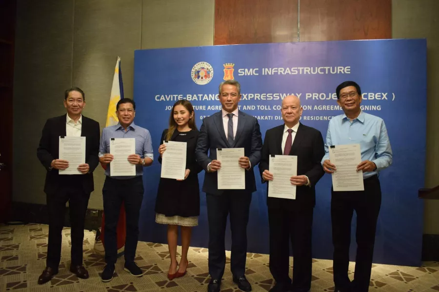 Cavite Batangas Expressway joint venture signing ceremony