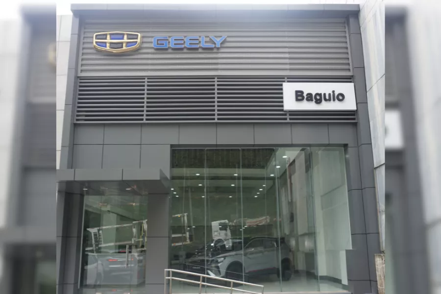 The front of Geely Baguio