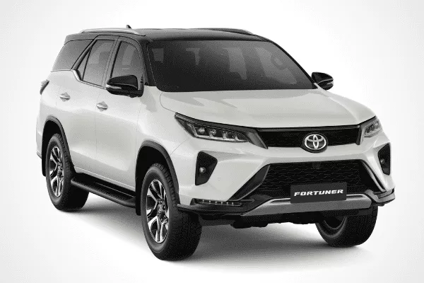 A picture of the new 2021 Toyota Fortuner.