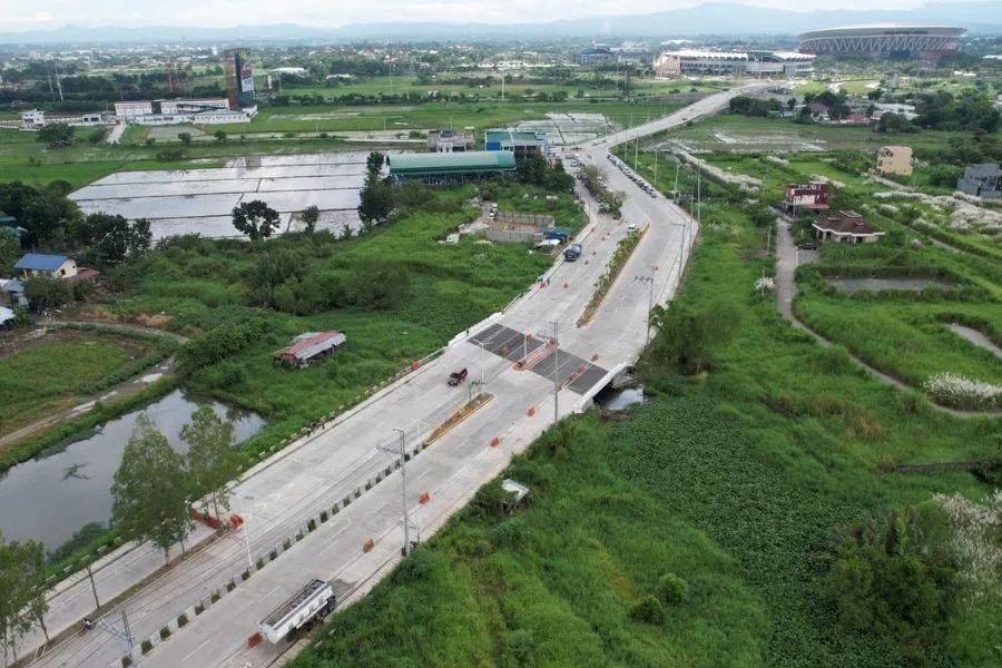 Ciudad de Victoria Interchange top view