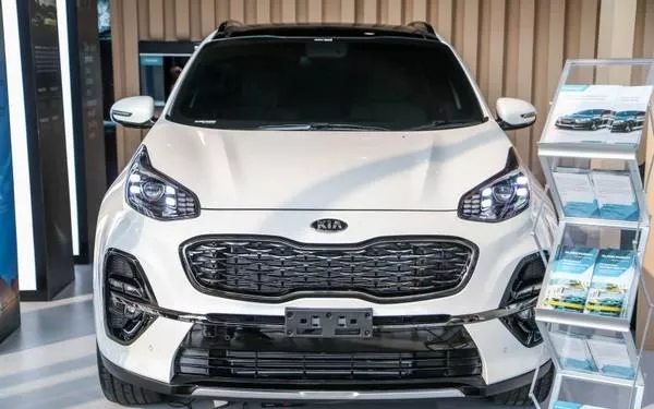 Kia Sportage 2018 facelift front view