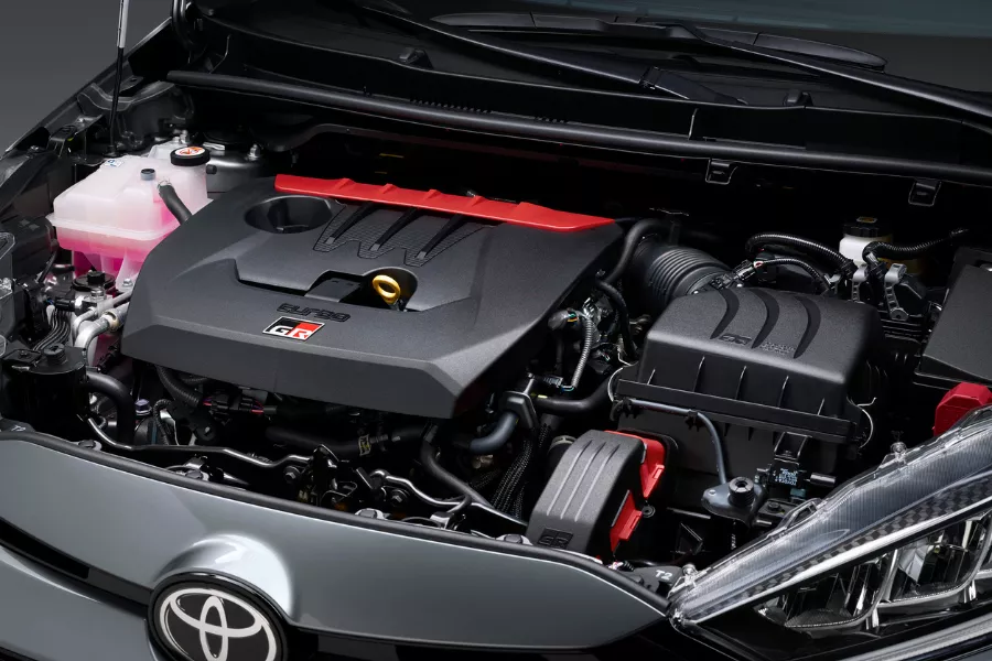2024 GR Yaris engine bay
