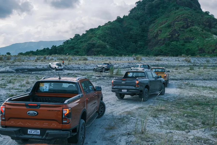 Next-gen Ford Ranger Lahar beds in Zambales